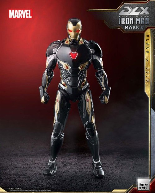 Marvel: Infinity Saga DLX - Iron Man Mark 50
(Black X Gold) 1/12 Action Figure (17cm)