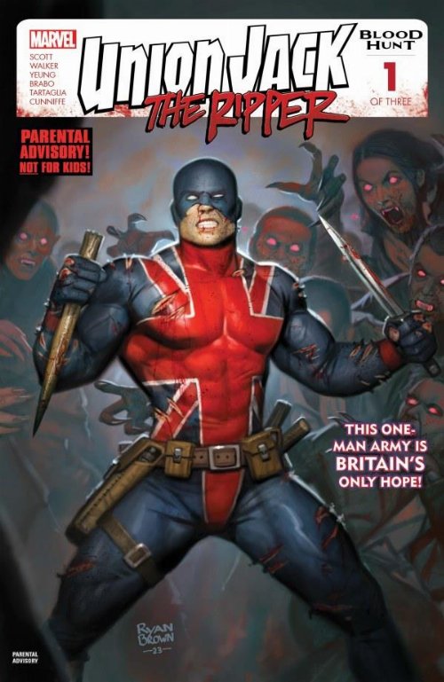 Τεύχος Κόμικ Blood Hunt Union Jack The Ripper
#1