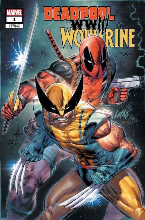 Τεύχος Κόμικ Deadpool Wolverine WWIII #1 Liefeld
Variant Cover
