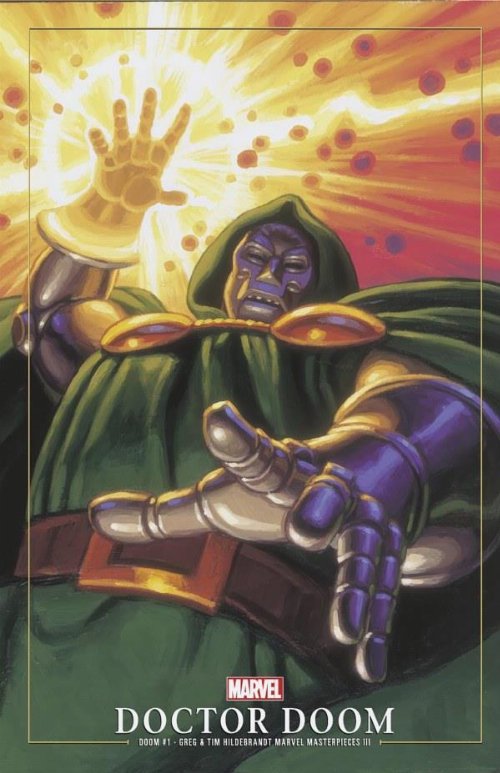 Τεύχος Κόμικ Doom #1 Hildebrandt Doctor Doom Marvel
Masterpieces III Variant Cover