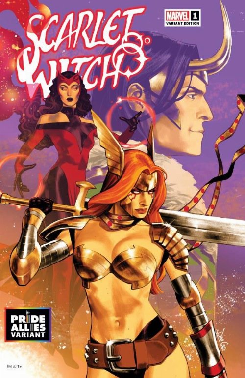 Τεύχος Κόμικ Scarlet Witch #1 Davi Go Pride Allies
Variant Cover