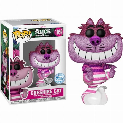 Φιγούρα Funko POP! Disney: Alice in Wonderland -
Cheshire Cat (Diamond Collection) #1059 (Exclusive)