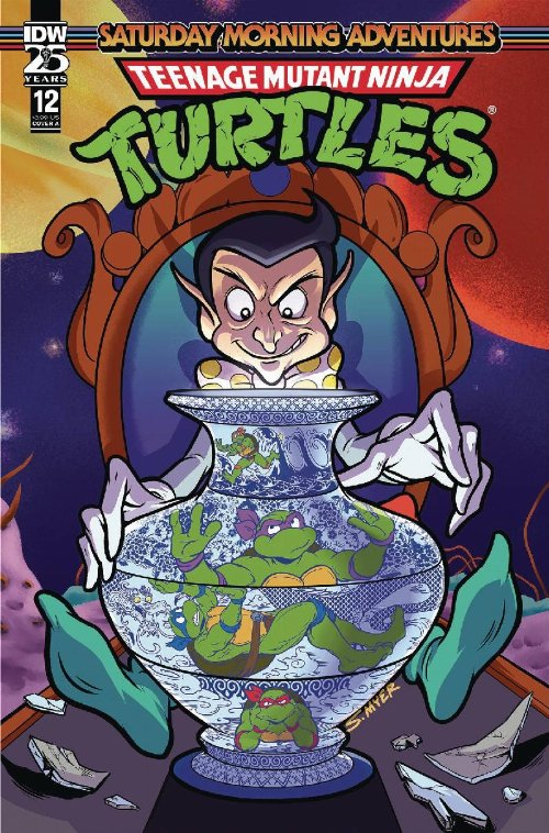 Τεύχος Κόμικ Teenage Mutant Ninja Turtles Saturday
Morning Adventures #12