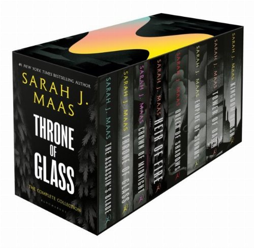 Κασετίνα Throne of Glass (8 Volumes)
