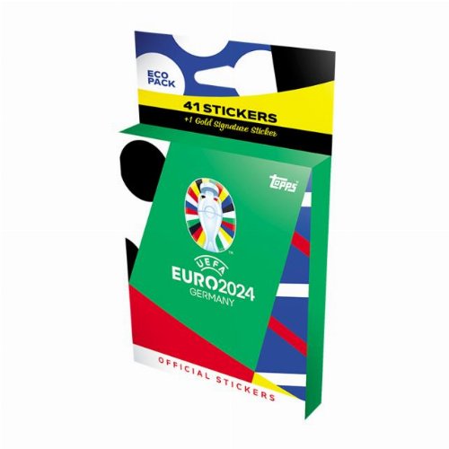 Topps - UEFA Germany Euro 2024 Stickers Eco Pack
(42 Stickers)