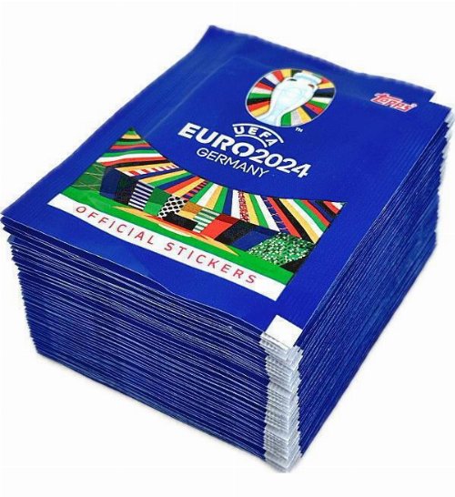 Topps - UEFA Germany Euro 2024 Αυτοκόλλητα 50
Φακελάκια (Σύνολο 300 Αυτοκόλλητα)