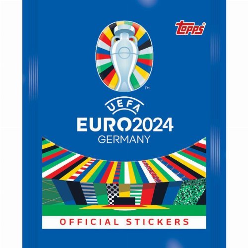 Topps - UEFA Germany Euro 2024 Stickers Booster
Pack (6 Stickers)