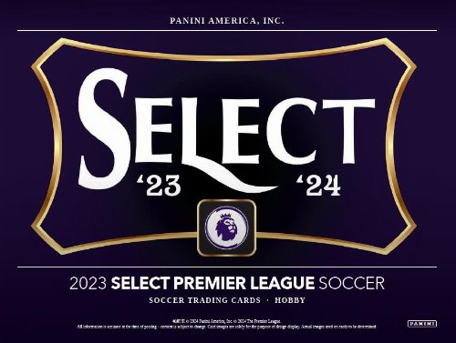 Panini - 2023-24 Select Premier League Soccer
Hobby Box (12 Packs)