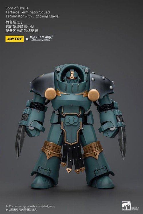 Warhammer The Horus Heresy - Tartaros Terminator
Squad Terminator With Lightning Claws 1/18 Action Figure
(12cm)