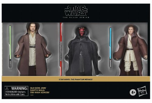 Star Wars: Black Series - Obi-Wan, Darth Maul,
Qui-Gon 3-Pack Action Figure (15cm)