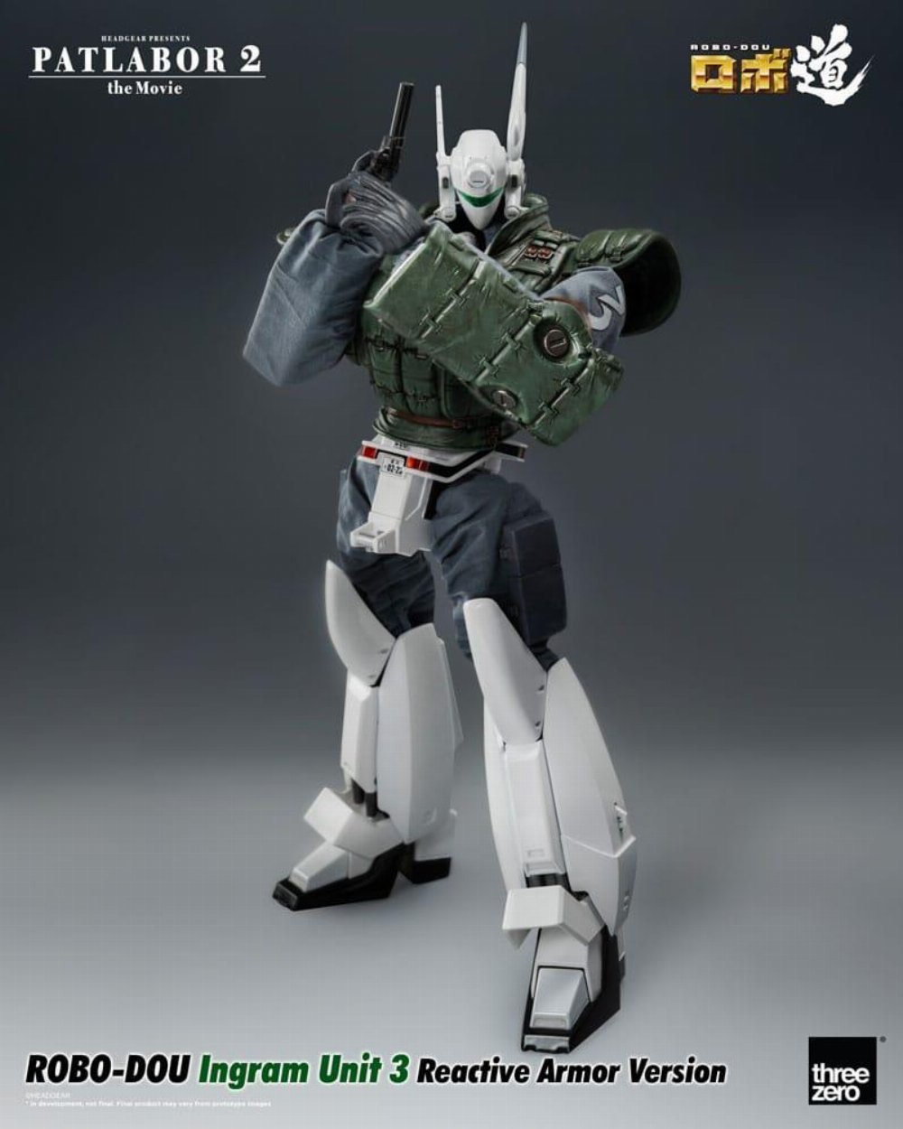 Patlabor 2: The Movie Robo-Dou - Ingram Unit 3 Reactive Armor Version  Action Figure (23cm) - eFantasy.gr