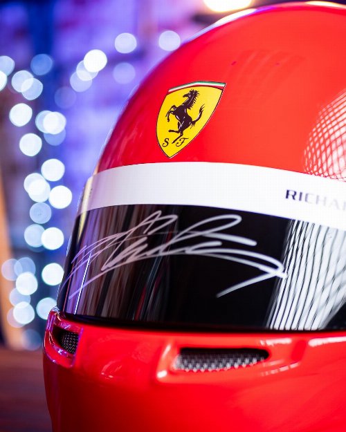 Memorabilia - Charles Leclerc Signed Ferrari
Full-Sized Helmet (Authenticated by Beckett)