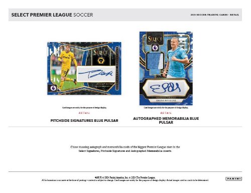 Panini - 2023-24 Select Premier League Soccer
Blaster Box (24 Cards)
