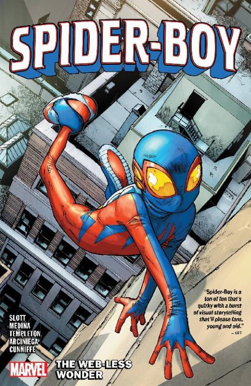 Εικογραφημένος Τόμος Spider-Boy Vol. 01: The Web-Less
Wonder