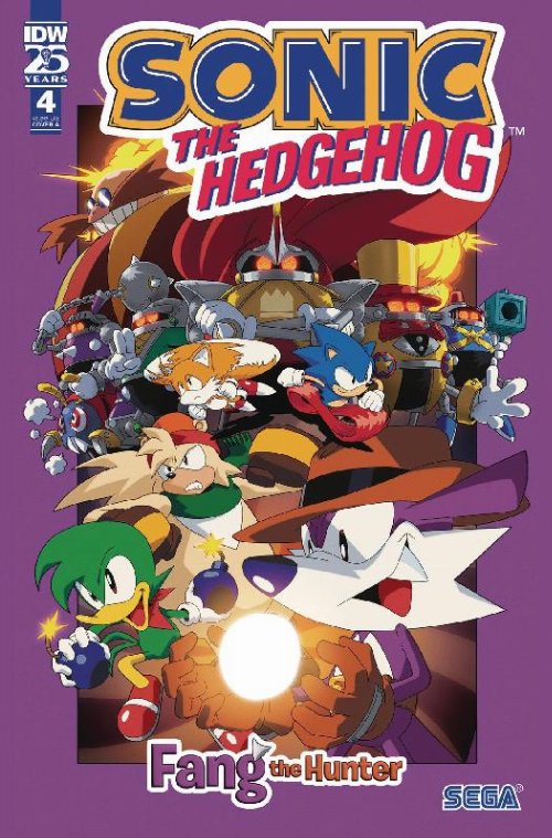 Τεύχος Κόμικ Sonic The Hedgehog: Fang Hunter
#4