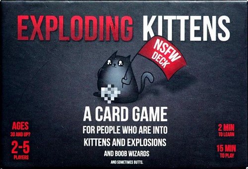 Επιτραπέζιο Παιχνίδι Exploding Kittens: NSFW
Deck