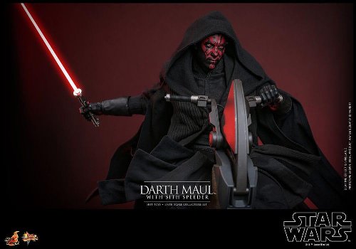 Star Wars: Hot Toys Masterpiece - Darth Maul
with Sith Speeder 1/6 Action Figure (29cm)