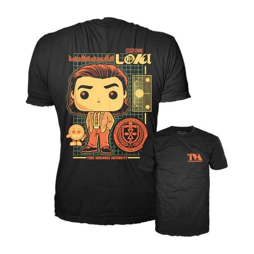 Marvel - Loki TVA Black T-Shirt