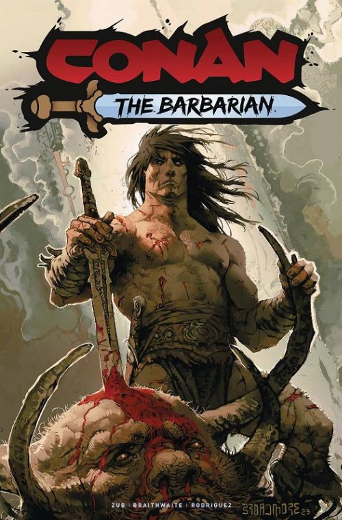 Τεύχος Κόμικ Conan The Barbarian #13 Cover
E