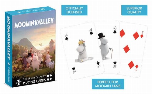 Moomin Valley - Waddingtons Number 1 Playing
Cards