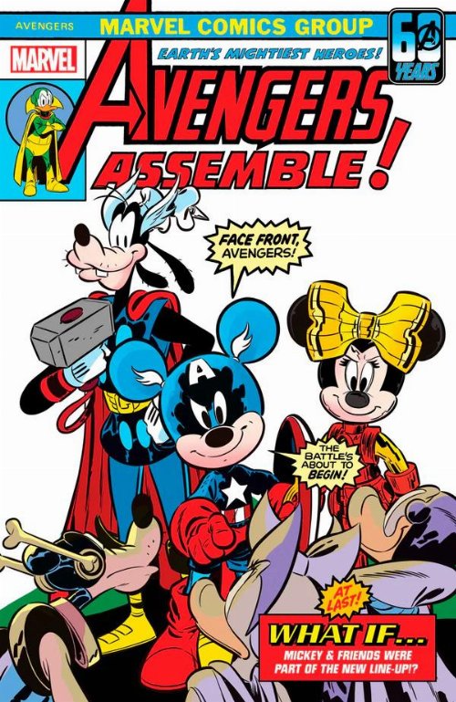 Τεύχος Κόμικ The Amazing Spider-Man #53 Bigarella
Disney What If Variant Cover