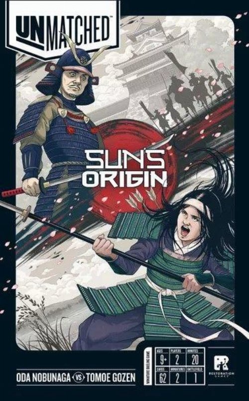 Board Game Unmatched: Sun's
Origin