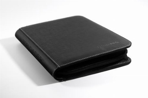 Ultra Pro 4-Pocket Toploader Zippered Pro-Binder -
Black