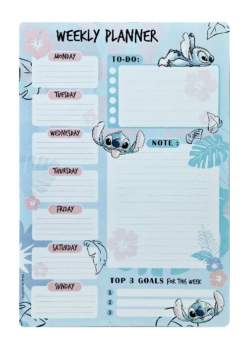 Disney: Lilo & Stitch - Watercolor Weekly
Planner