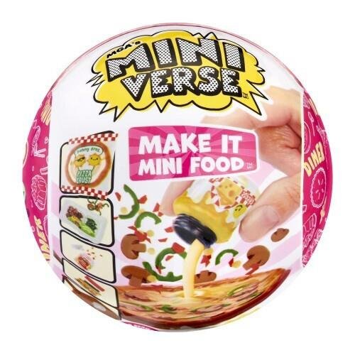 MGA Miniverse Food - Make it Food Pizza Dinner
Series 2 Figure (Random Packaged Pack)