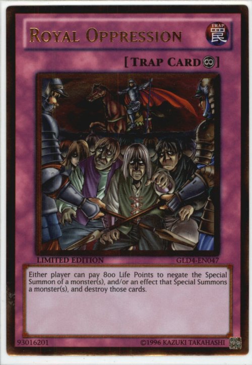 Royal Oppression