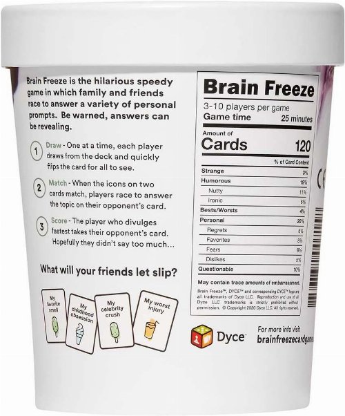 Board Game Brain Freeze