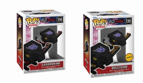 Φιγούρες Funko POP! Bundle of 2: Retro Toys
Transformers - Laserbeak #135 & Buzzsaw #135
Chase