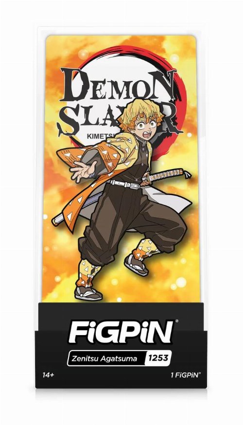 FiGPiN Demon Slayer: Kimetsu no Yaiba - Zenitsu
Agatsuma #1253 Φιγούρα Καρφίτσα