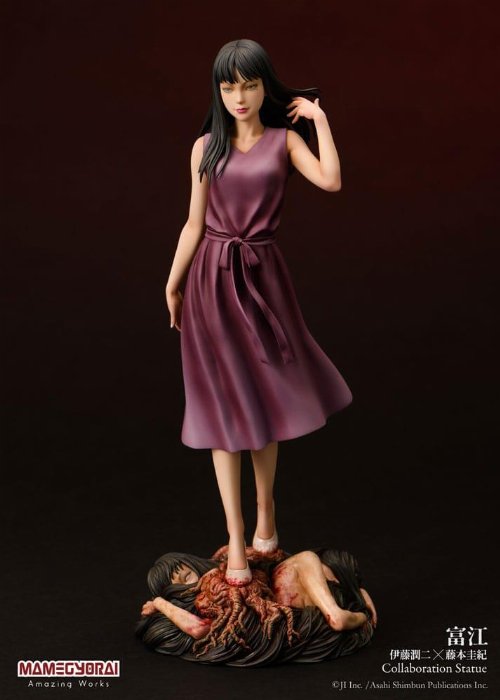 Junji Ito x Yoshiki Fujimoto Collaboration -
Tomie Statue Figure (27cm)