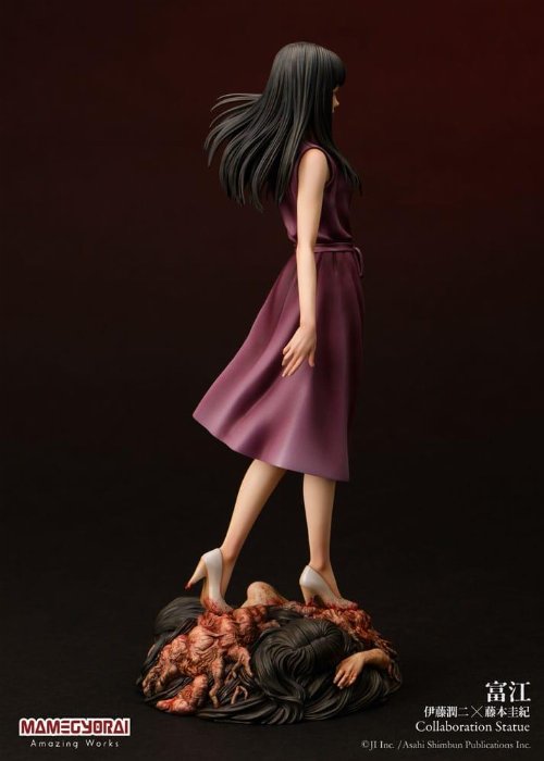 Junji Ito x Yoshiki Fujimoto Collaboration -
Tomie Statue Figure (27cm)