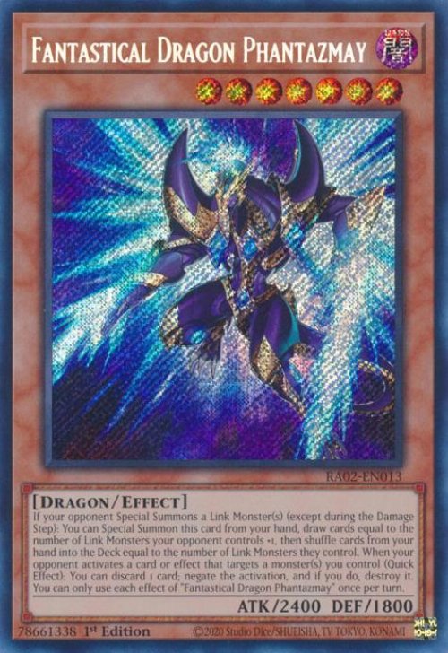 Fantastical Dragon Phantazmay (V.3 - Secret
Rare)