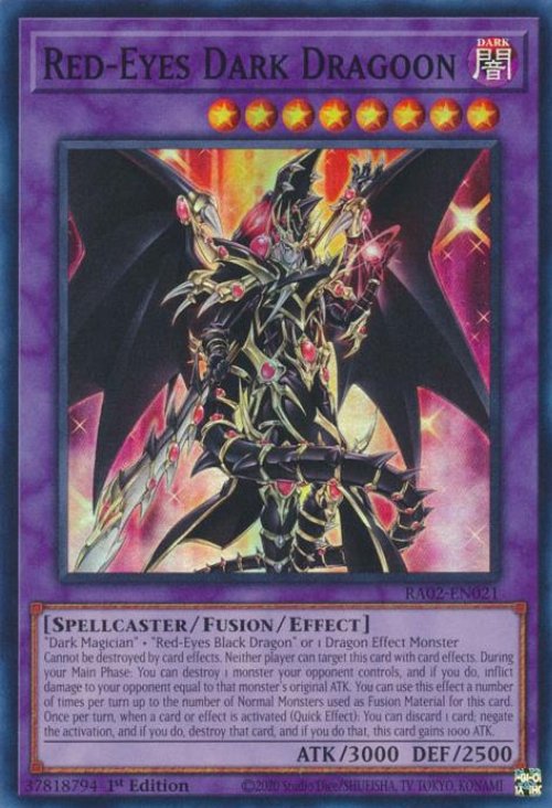 Red-Eyes Dark Dragoon (V.1 - Super
Rare)