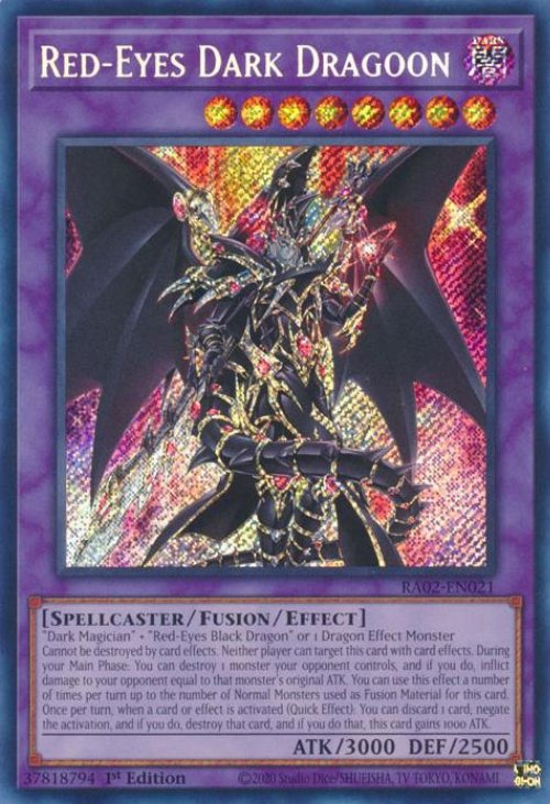 Red-Eyes Dark Dragoon (V.3 - Secret
Rare)