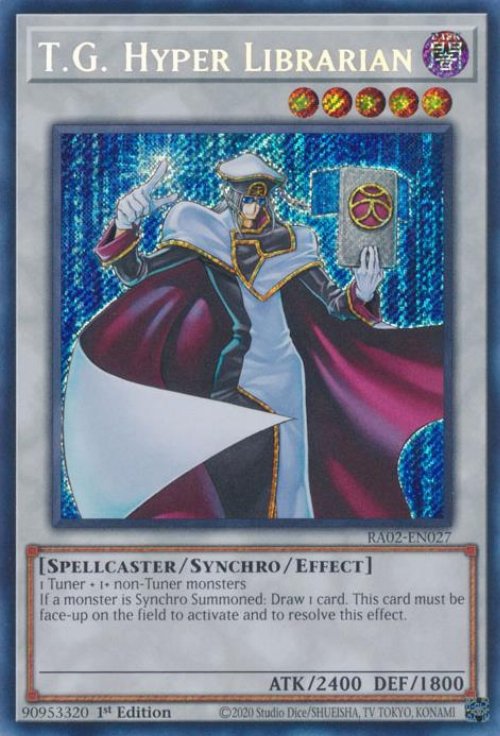 T.G. Hyper Librarian (V.3 - Secret Rare)