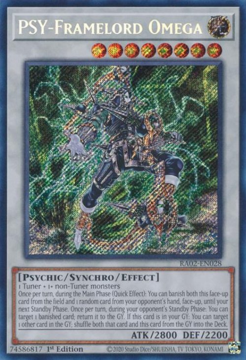 PSY-Framelord Omega (V.3 - Secret Rare)