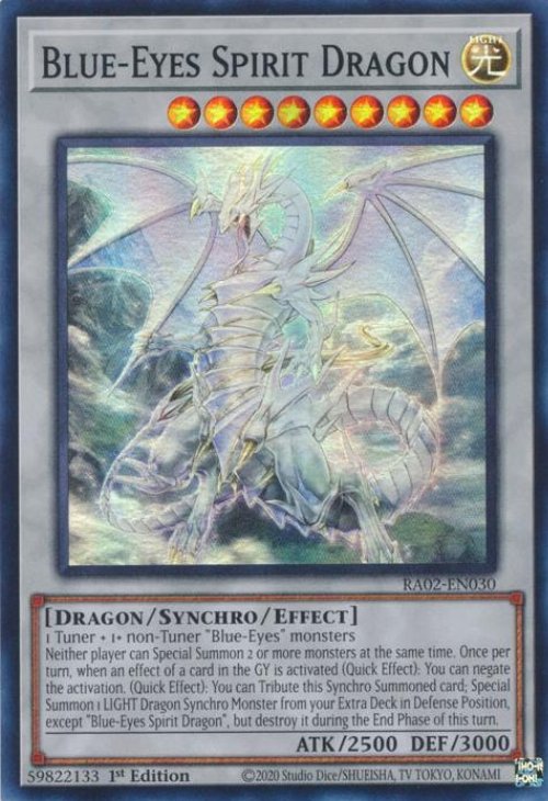 Blue-Eyes Spirit Dragon (V.1 - Super
Rare)