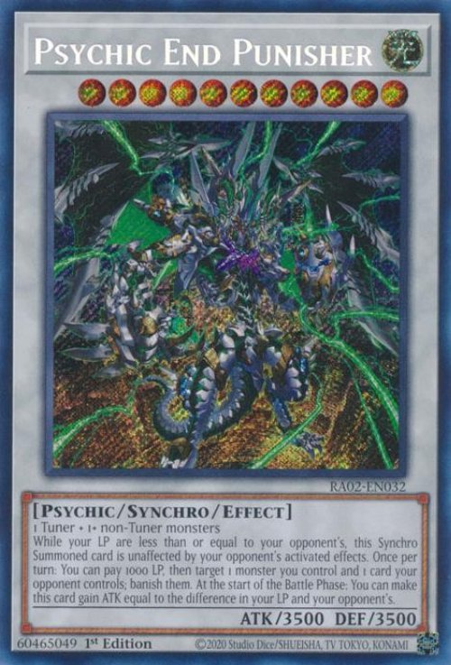 Psychic End Punisher (V.3 - Secret
Rare)