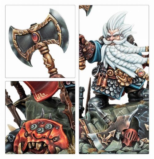 Warhammer Age of Sigmar - Grombrindal, the White
Dwarf