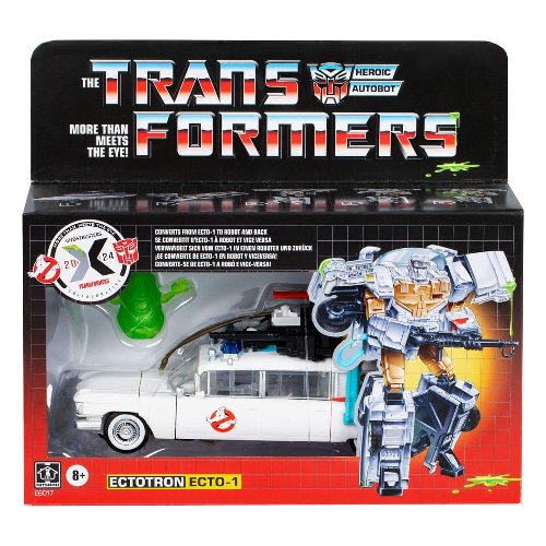 Transformers x Ghostbusters - Ectrotron Ecto-1 Φιγούρα
Δράσης (18cm)