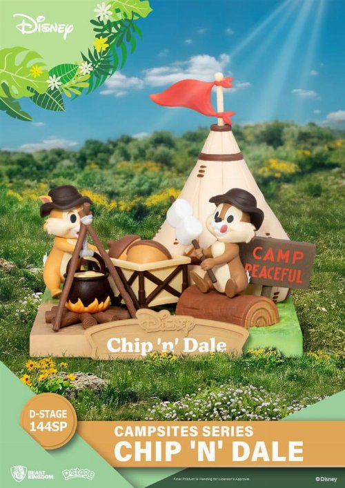 Disney: D-Stage - Chip & Dale (Campsite
Series) Statue Figure (10cm) Special Edition