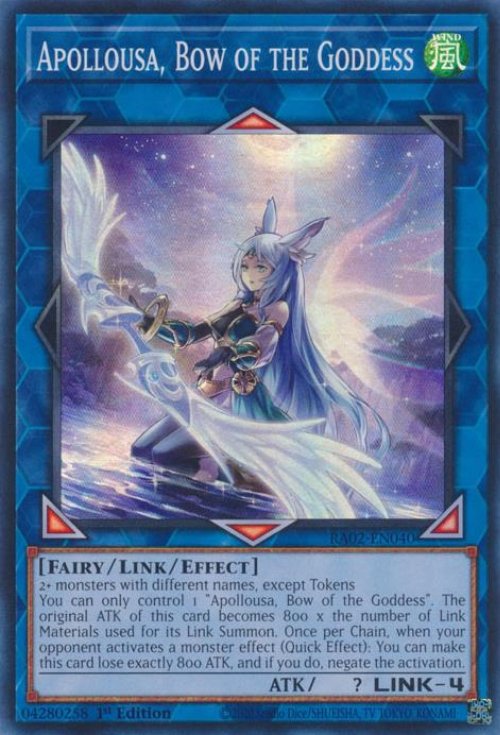 Apollousa, Bow of the Goddess (V.1 - Super
Rare)