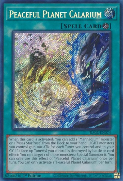 Peaceful Planet Calarium (V.3 - Secret
Rare)