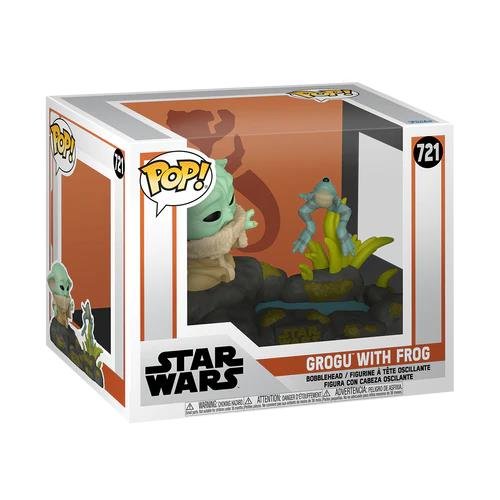 Φιγούρα Funko POP! Deluxe: Star Wars The Mandalorian -
Grogu with Frog #720