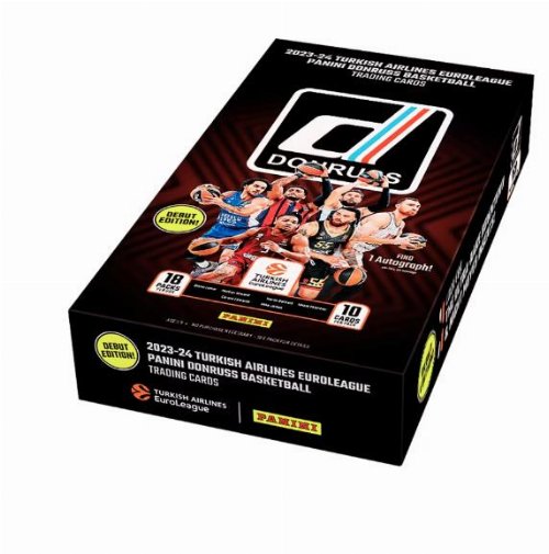 Panini - 2023-24 Donruss Turkish Airlines Euroleague Basketball Hobby Box (18 Φακελάκια)