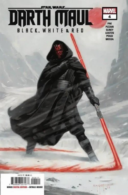 Τεύχος Κόμικ Star Wars: Darth Maul - Black, White
& Red #4